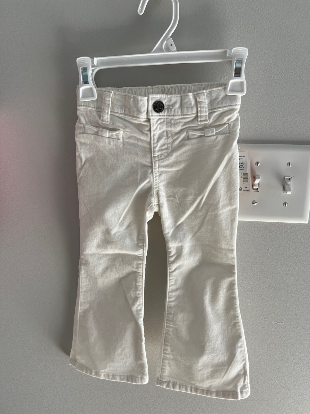 Gymboree Cream Flare Pants for Girls